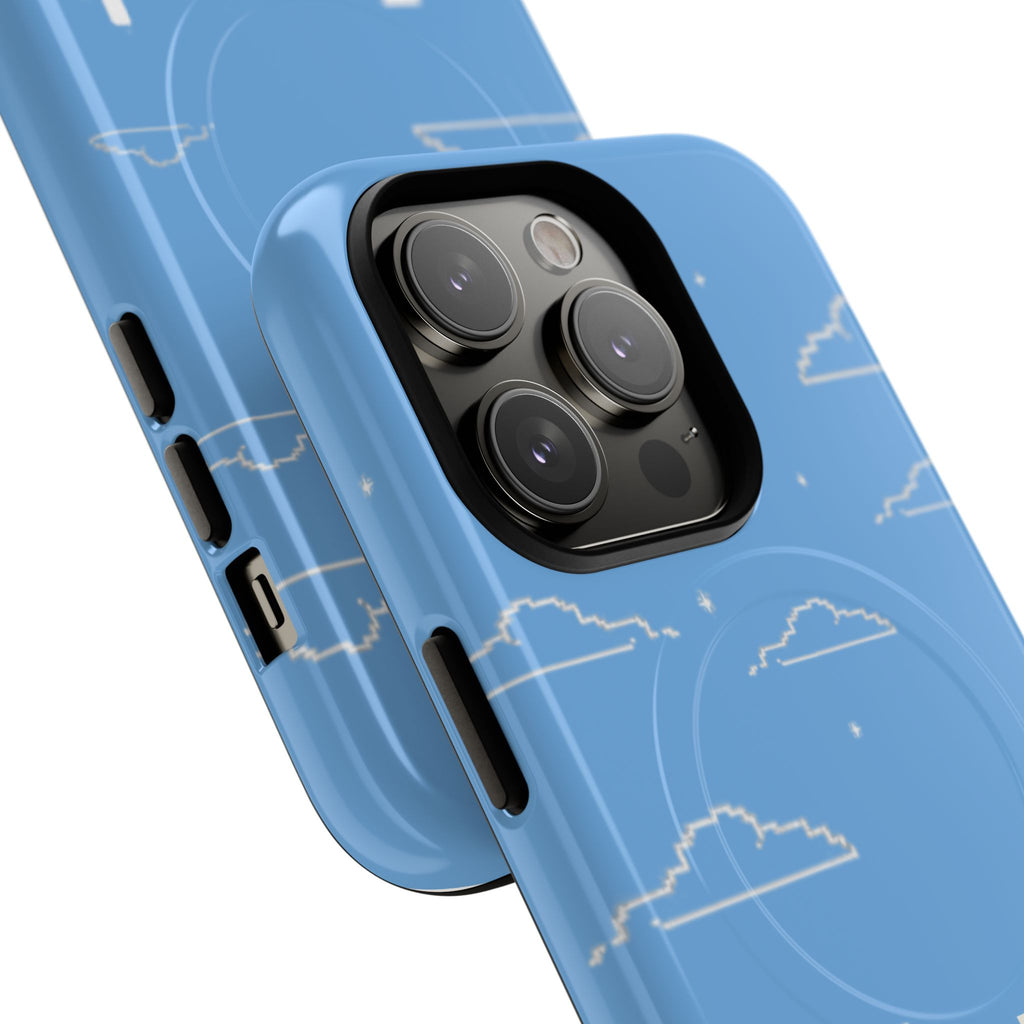 MEME004 iPhone Tough Magnetic Case — Pixel Runner Desert Design