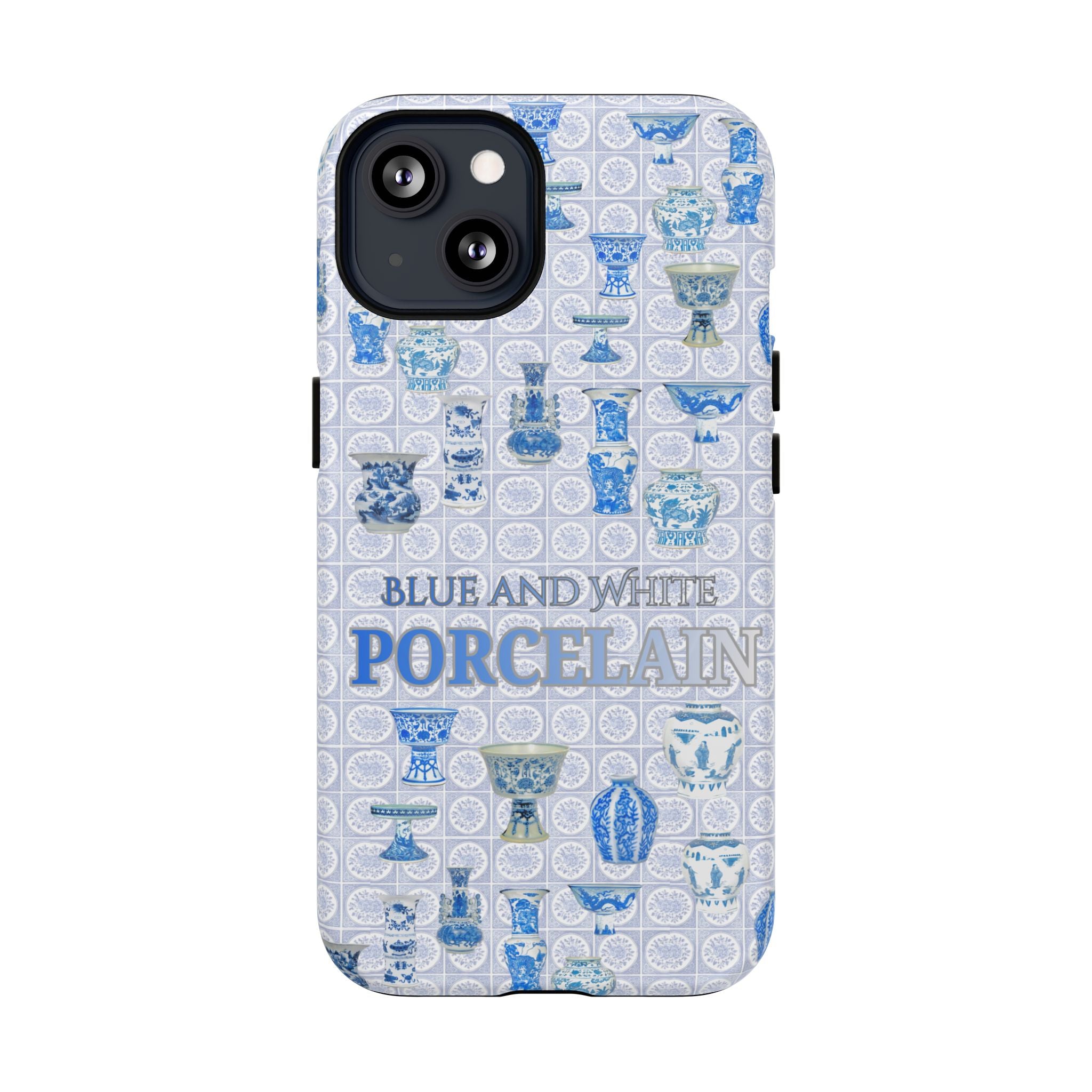 MEHIST004 Blue & White Porcelain Magnetic Tough Phone Case