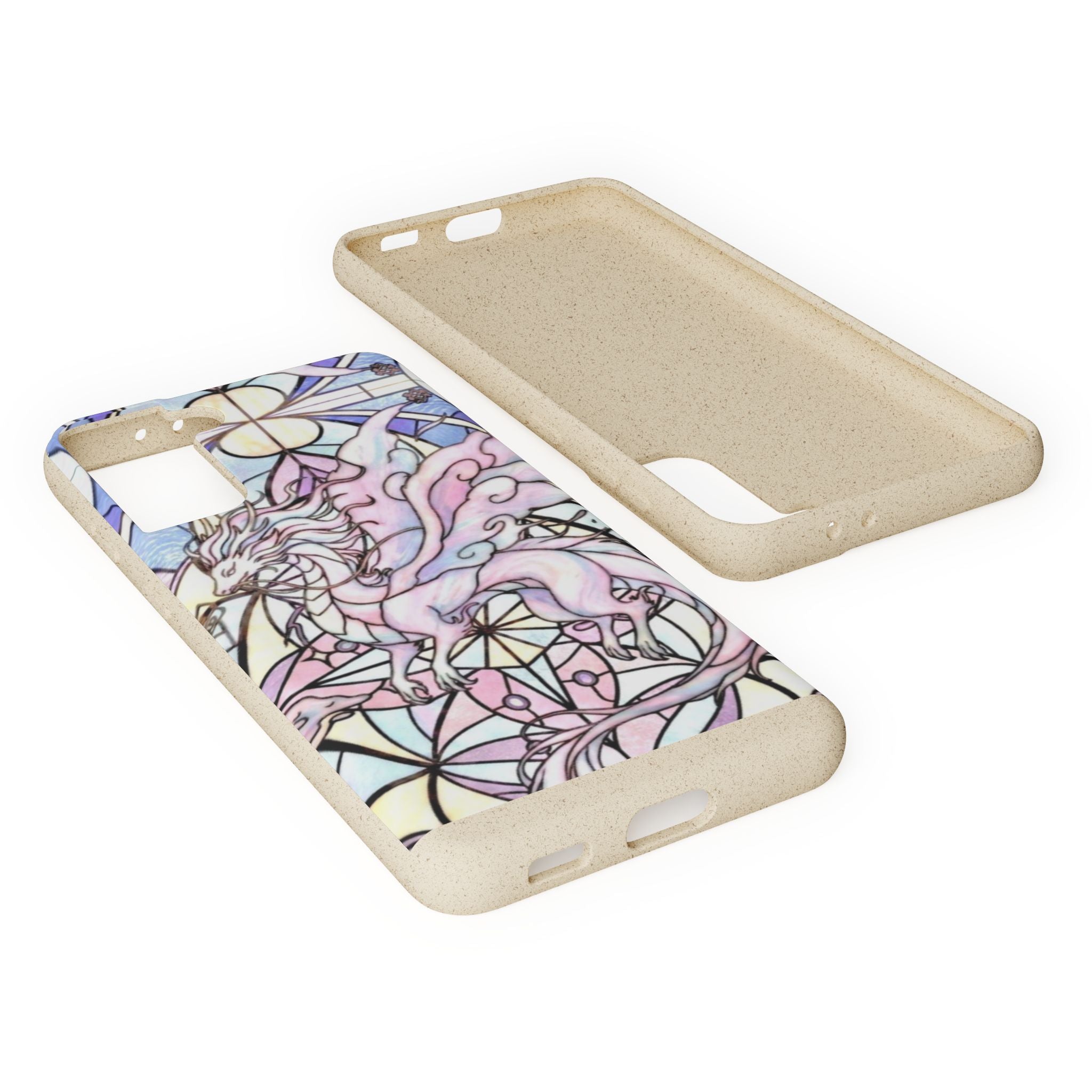 Special MOUMONS024 stained glass biodegradable Phone Case