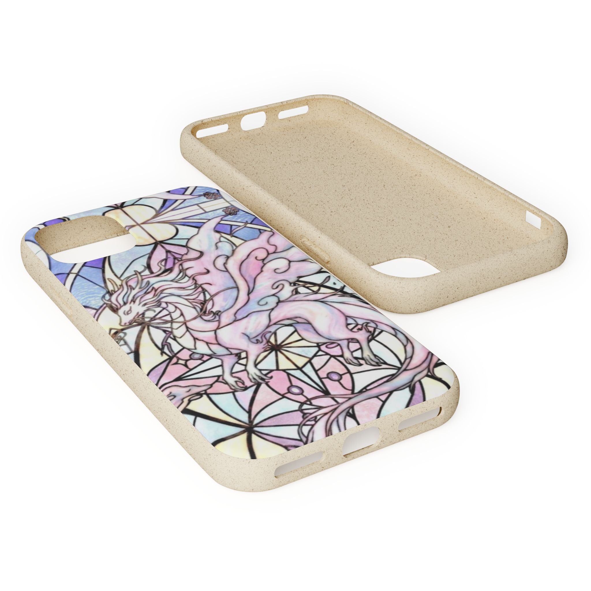 Special MOUMONS024 stained glass biodegradable Phone Case