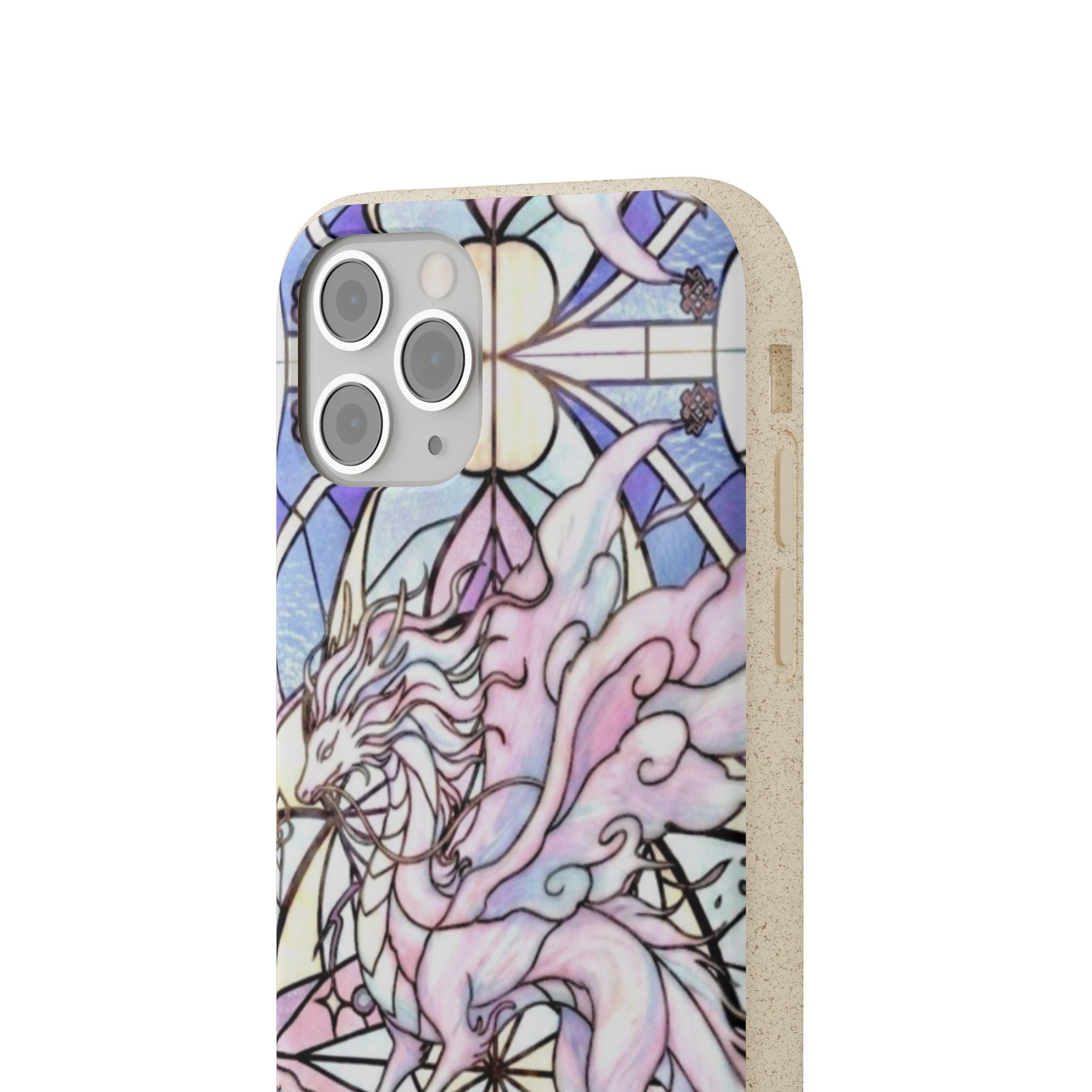Special MOUMONS024 stained glass biodegradable Phone Case