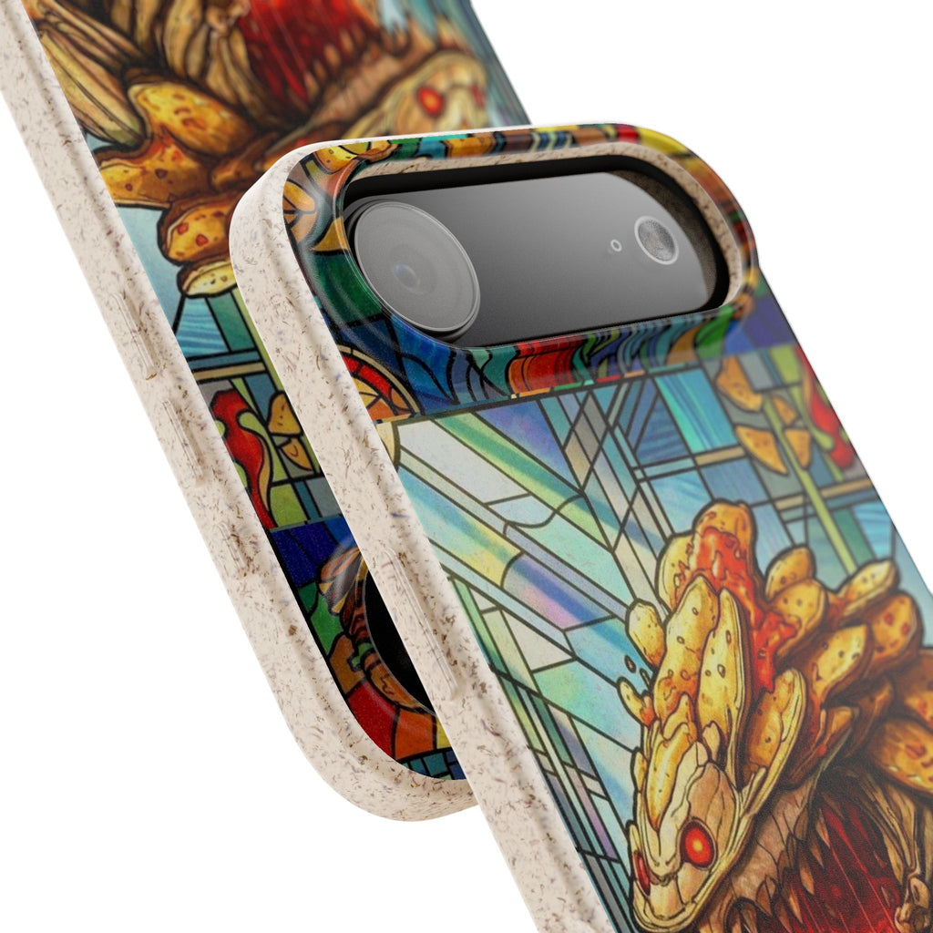 Special MOUMONS006 stained glass Biodegradable Phone Case