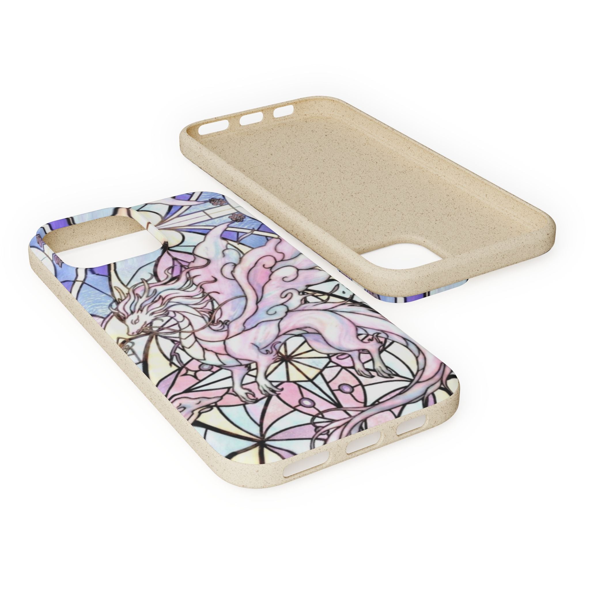 Special MOUMONS024 stained glass biodegradable Phone Case