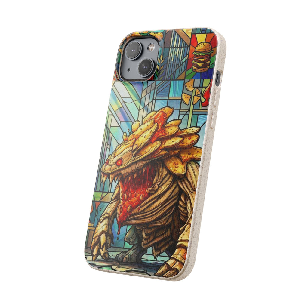 Special MOUMONS006 stained glass Biodegradable Phone Case