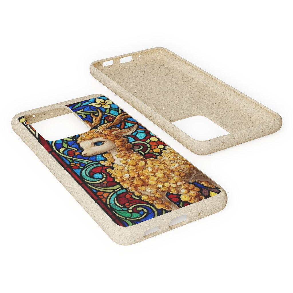 Special MOUMONS001 stained glass Biodegradable Phone Case