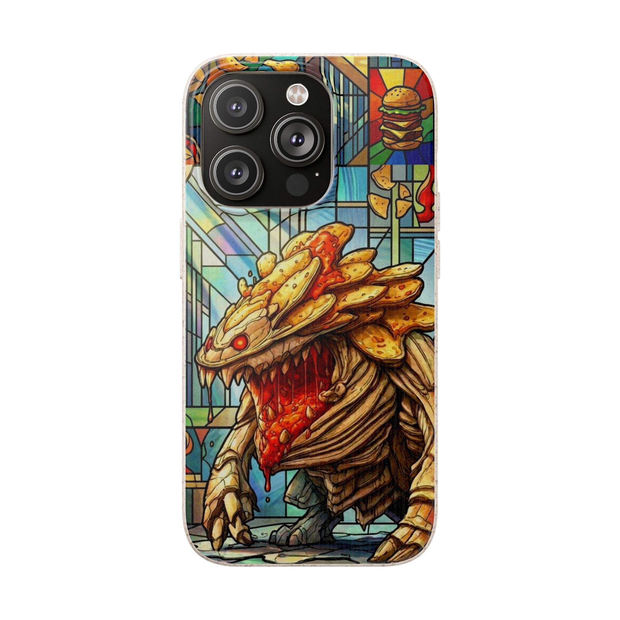 Special MOUMONS006 stained glass Biodegradable Phone Case
