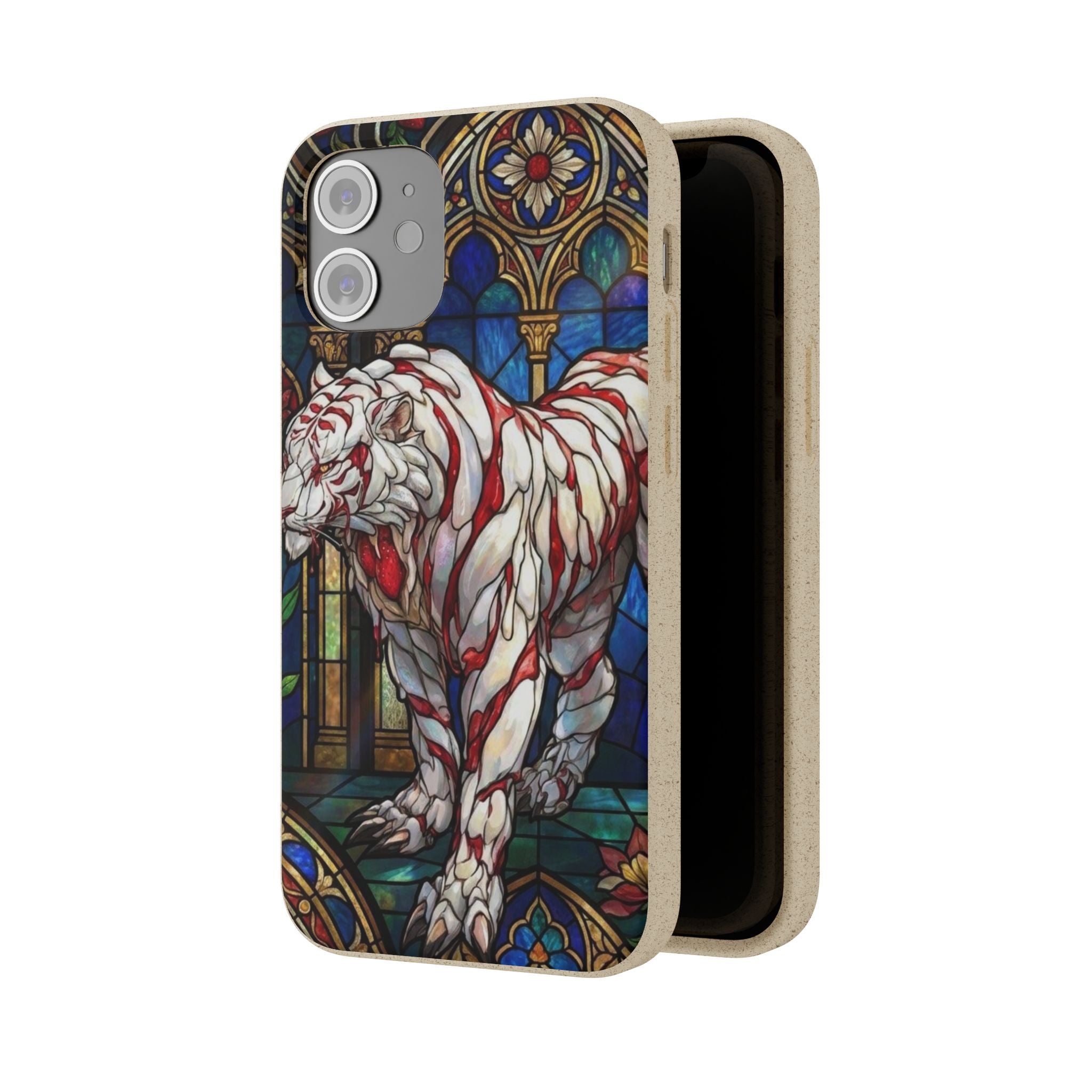 Special MOUMONS0011 stained glass Biodegradable Phone Case