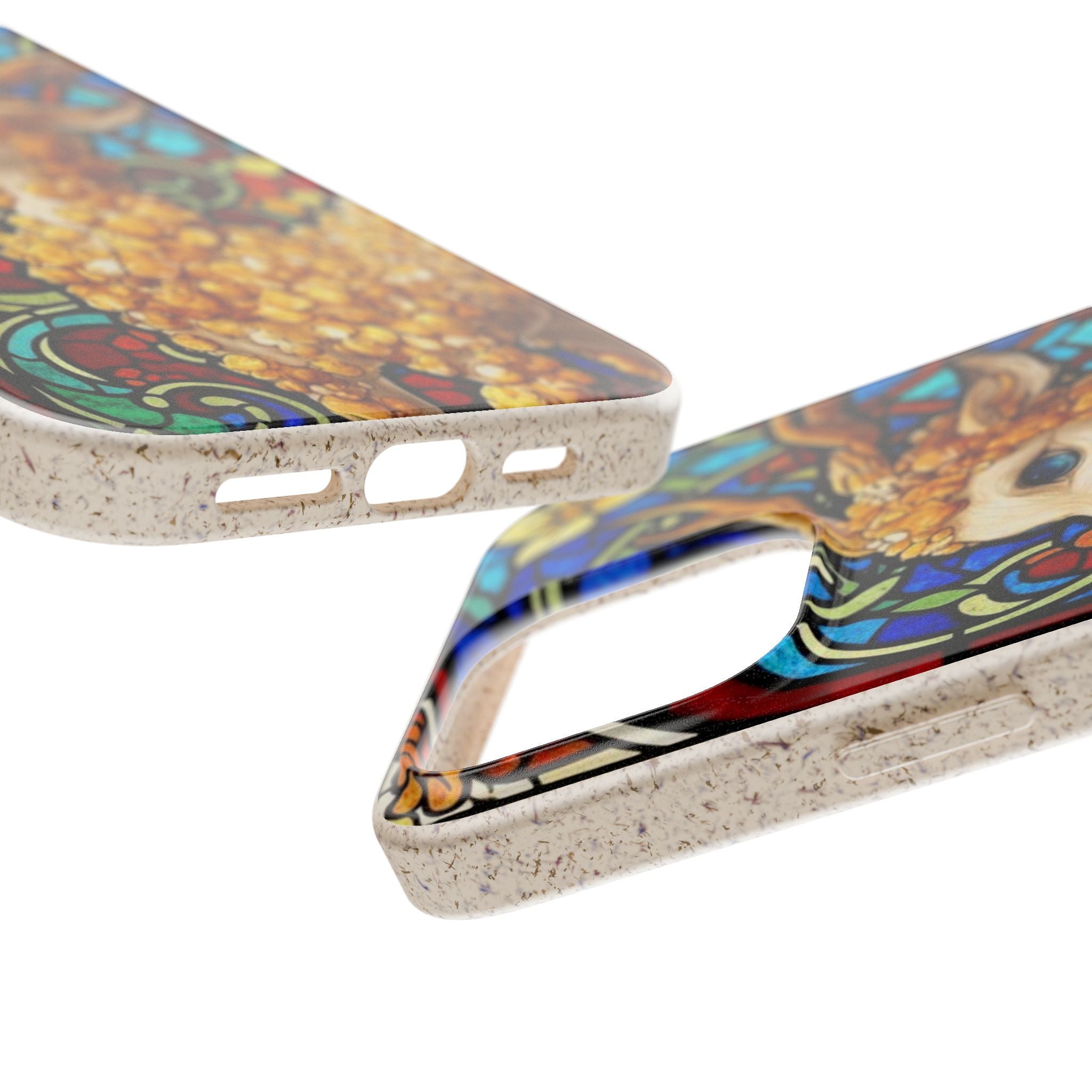 Special MOUMONS001 stained glass Biodegradable Phone Case