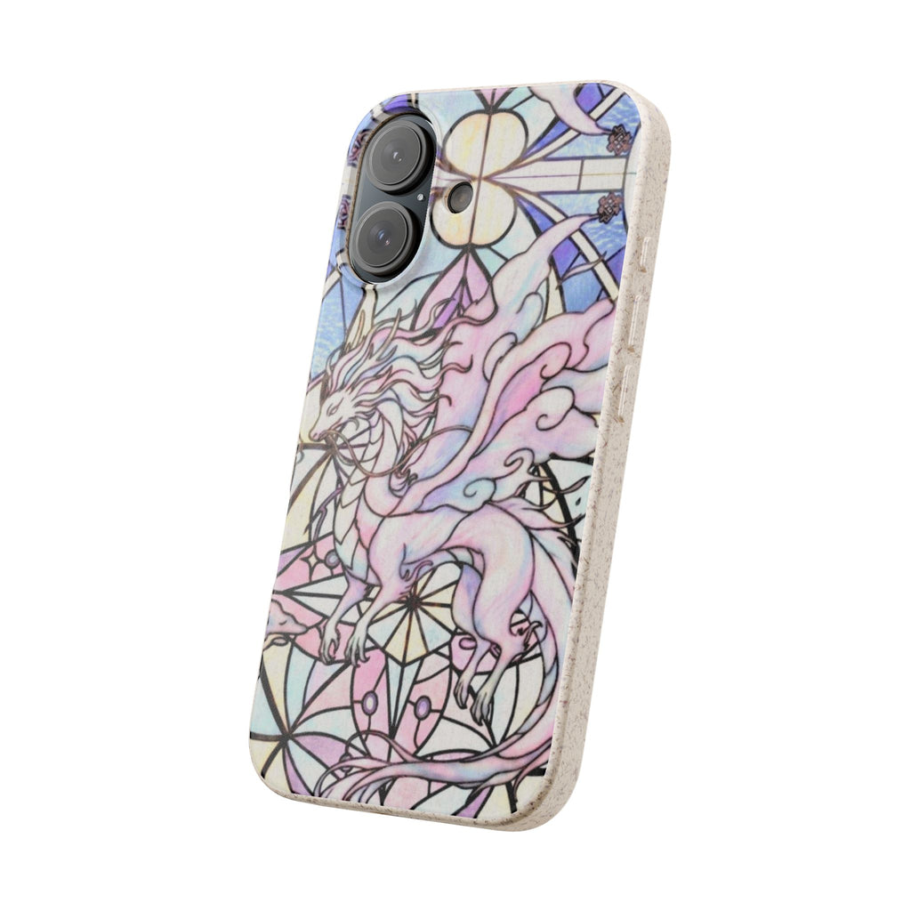 Special MOUMONS024 stained glass biodegradable Phone Case