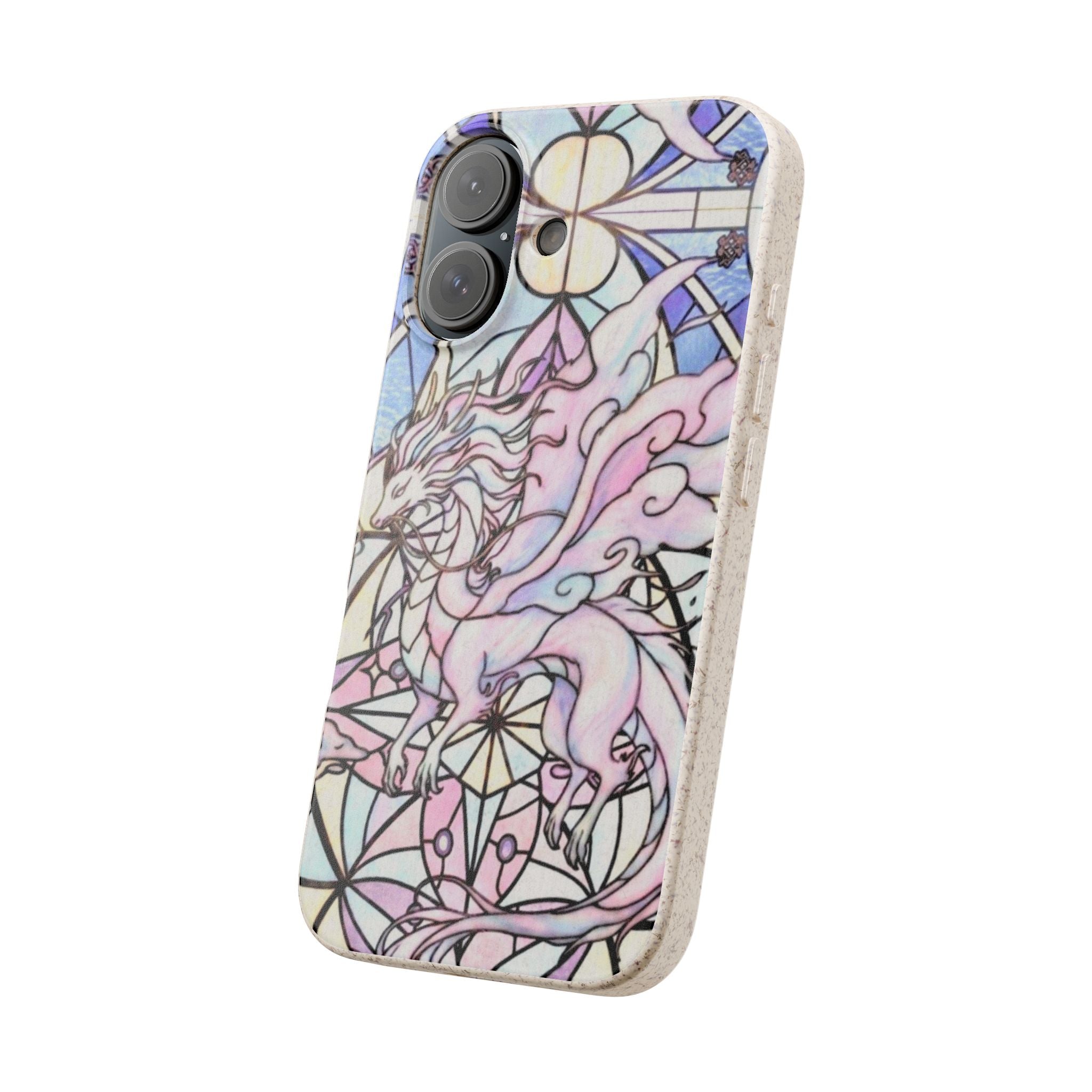 Special MOUMONS024 stained glass biodegradable Phone Case