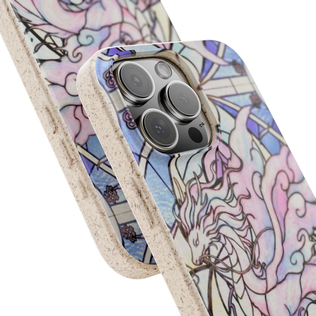 Special MOUMONS024 stained glass biodegradable Phone Case