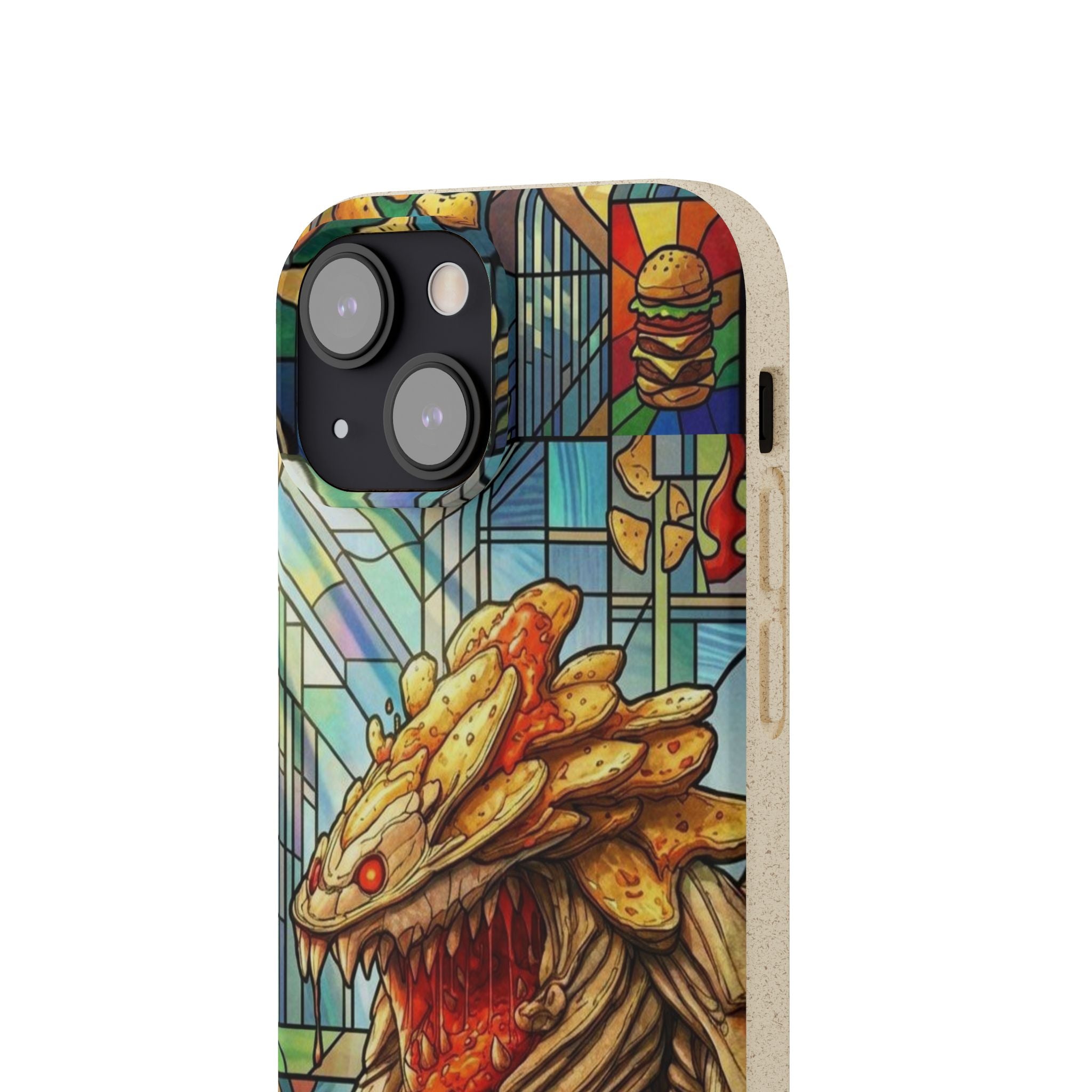 Special MOUMONS006 stained glass Biodegradable Phone Case