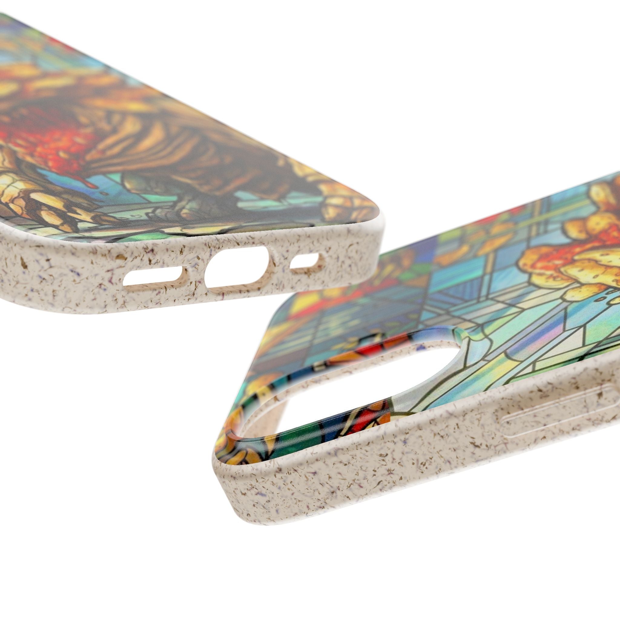 Special MOUMONS006 stained glass Biodegradable Phone Case