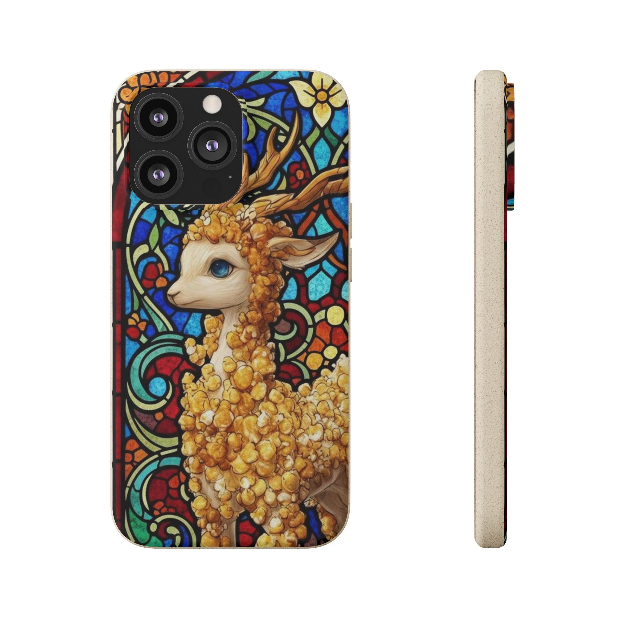 Special MOUMONS001 stained glass Biodegradable Phone Case