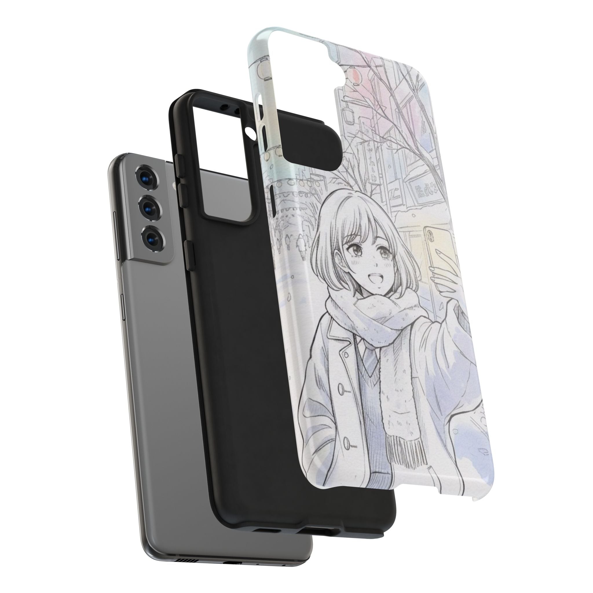 NO001 CITY VIEW Tough Phone Cases