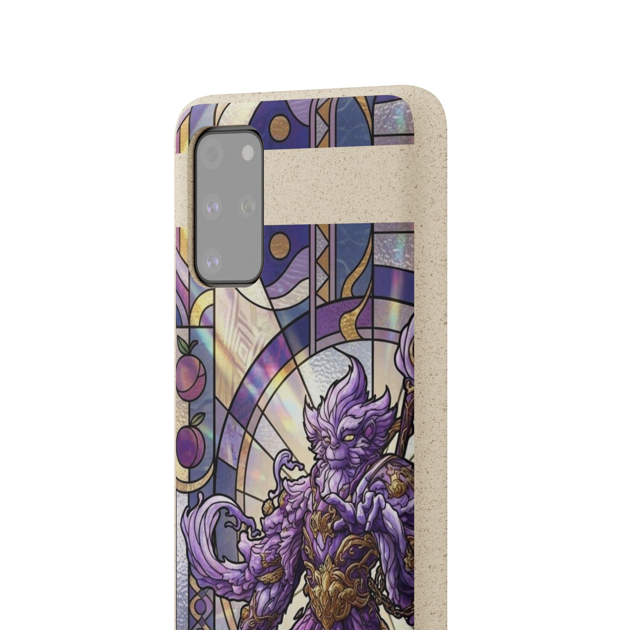 Special MOUMONS003 stained glass Biodegradable Phone Case