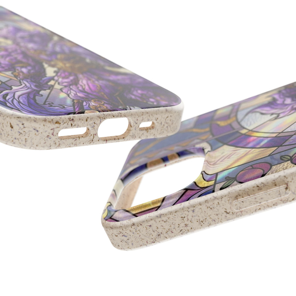 Special MOUMONS003 stained glass Biodegradable Phone Case
