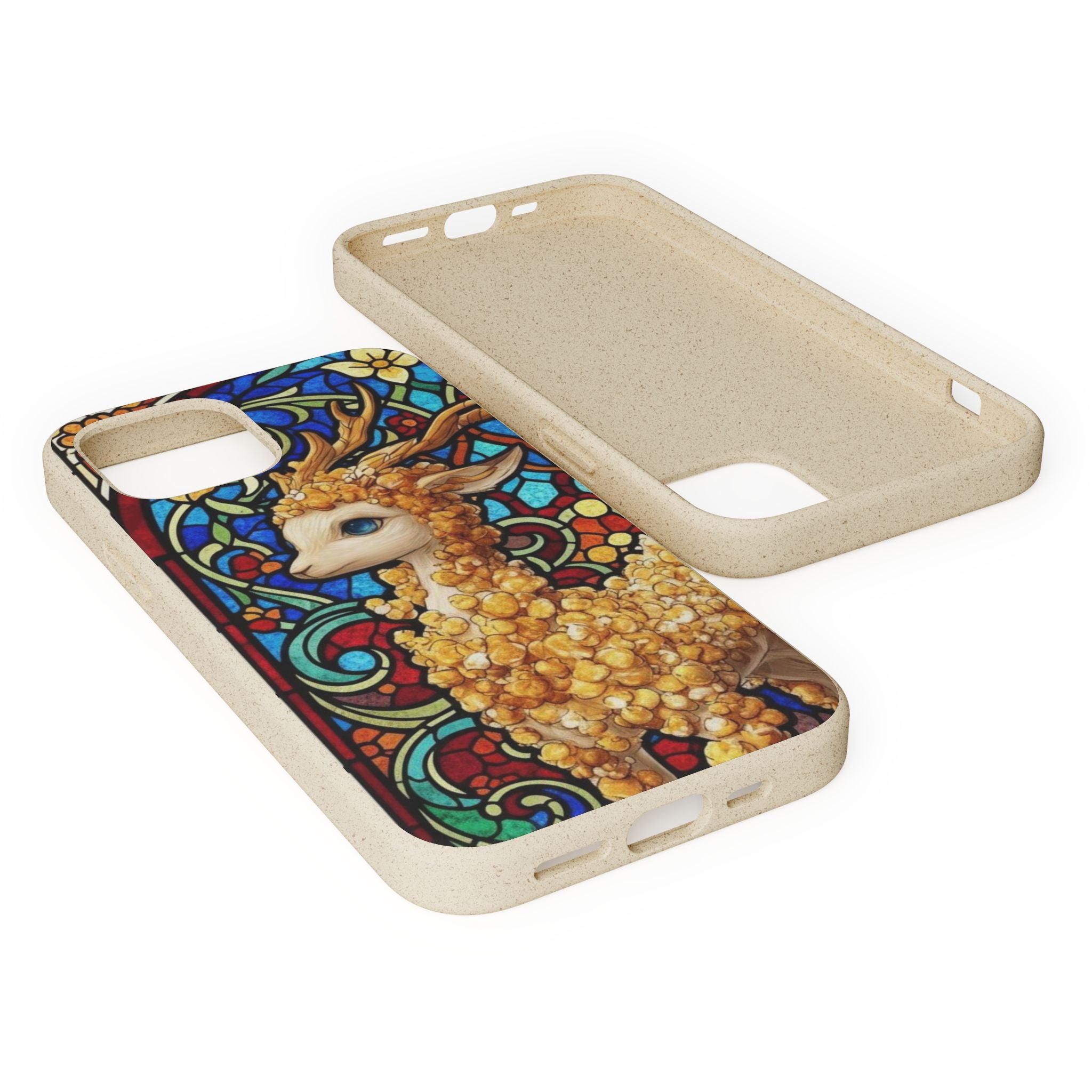Special MOUMONS001 stained glass Biodegradable Phone Case