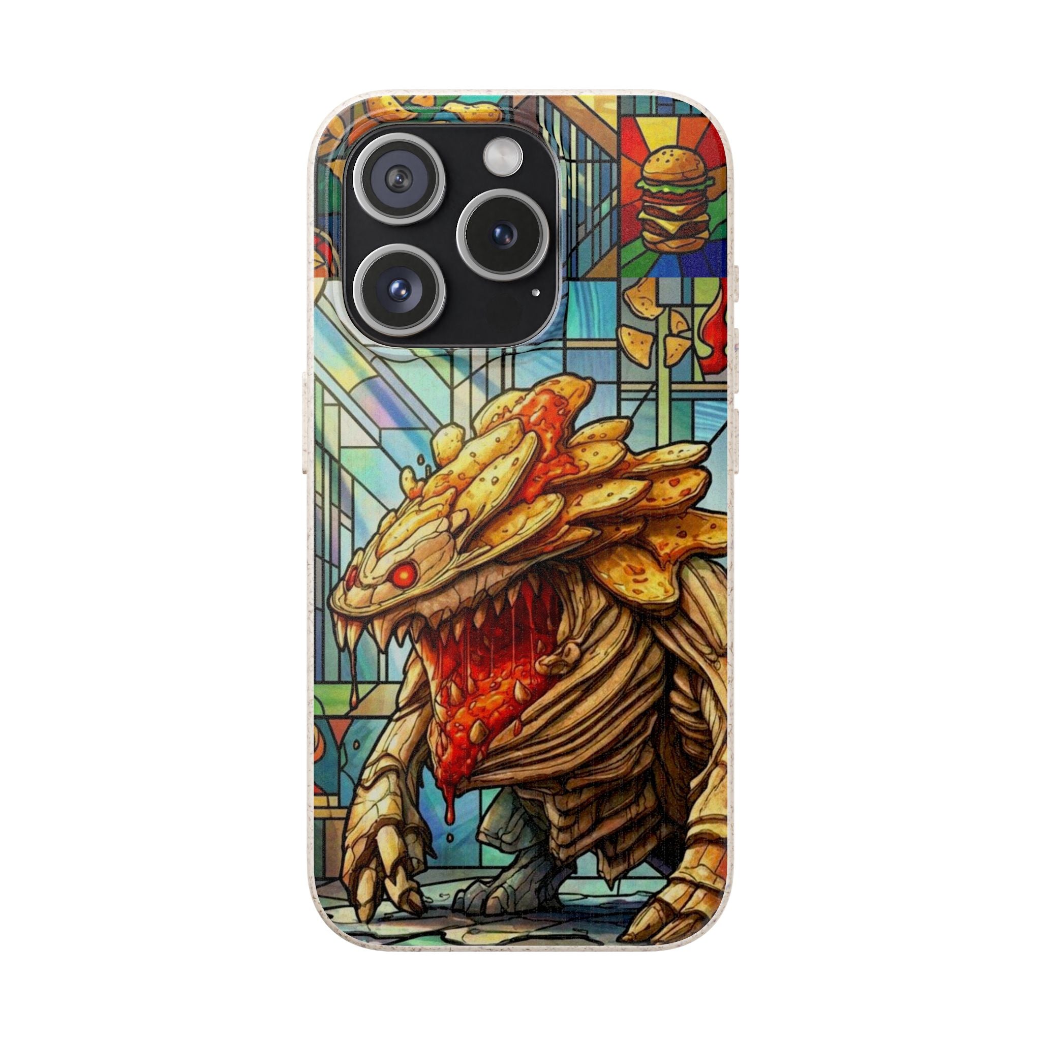 Special MOUMONS006 stained glass Biodegradable Phone Case