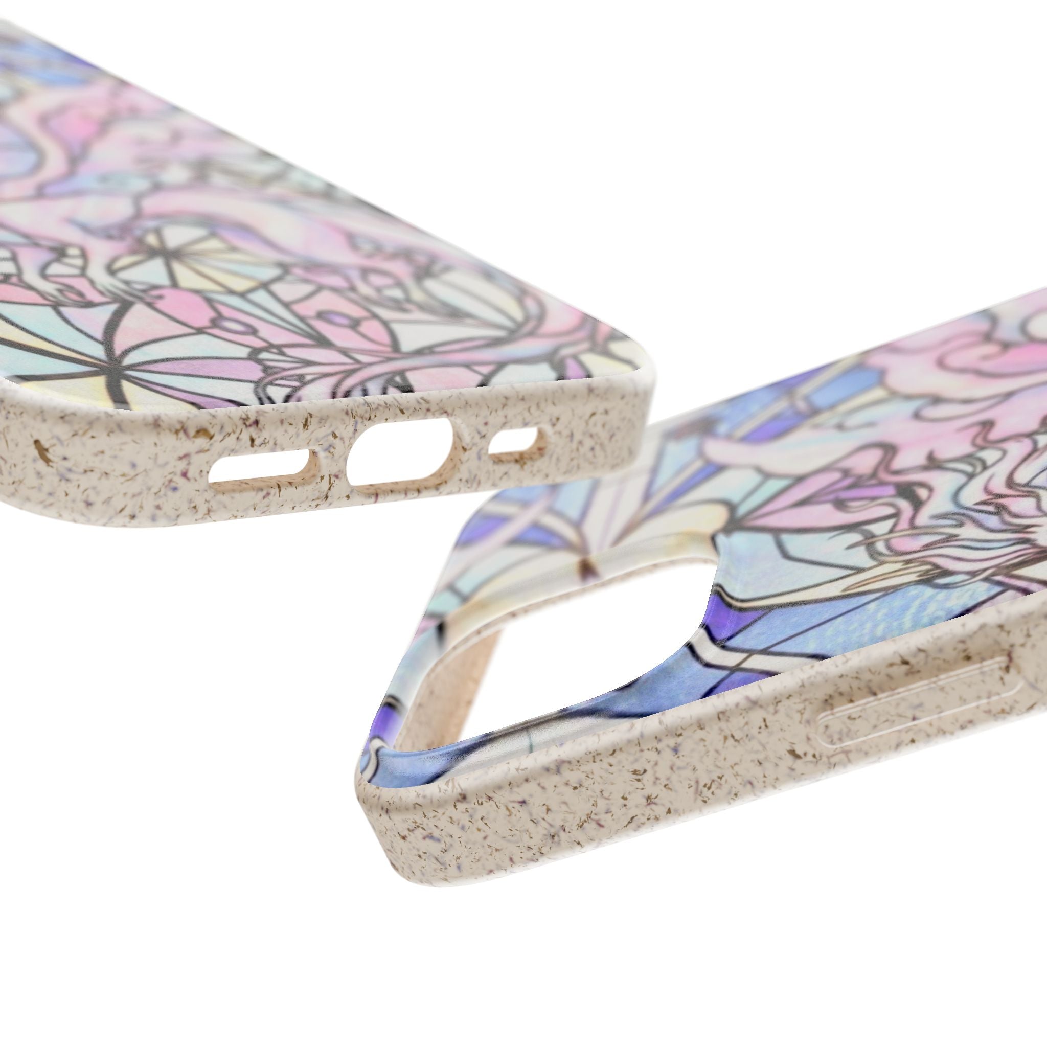 Special MOUMONS024 stained glass biodegradable Phone Case