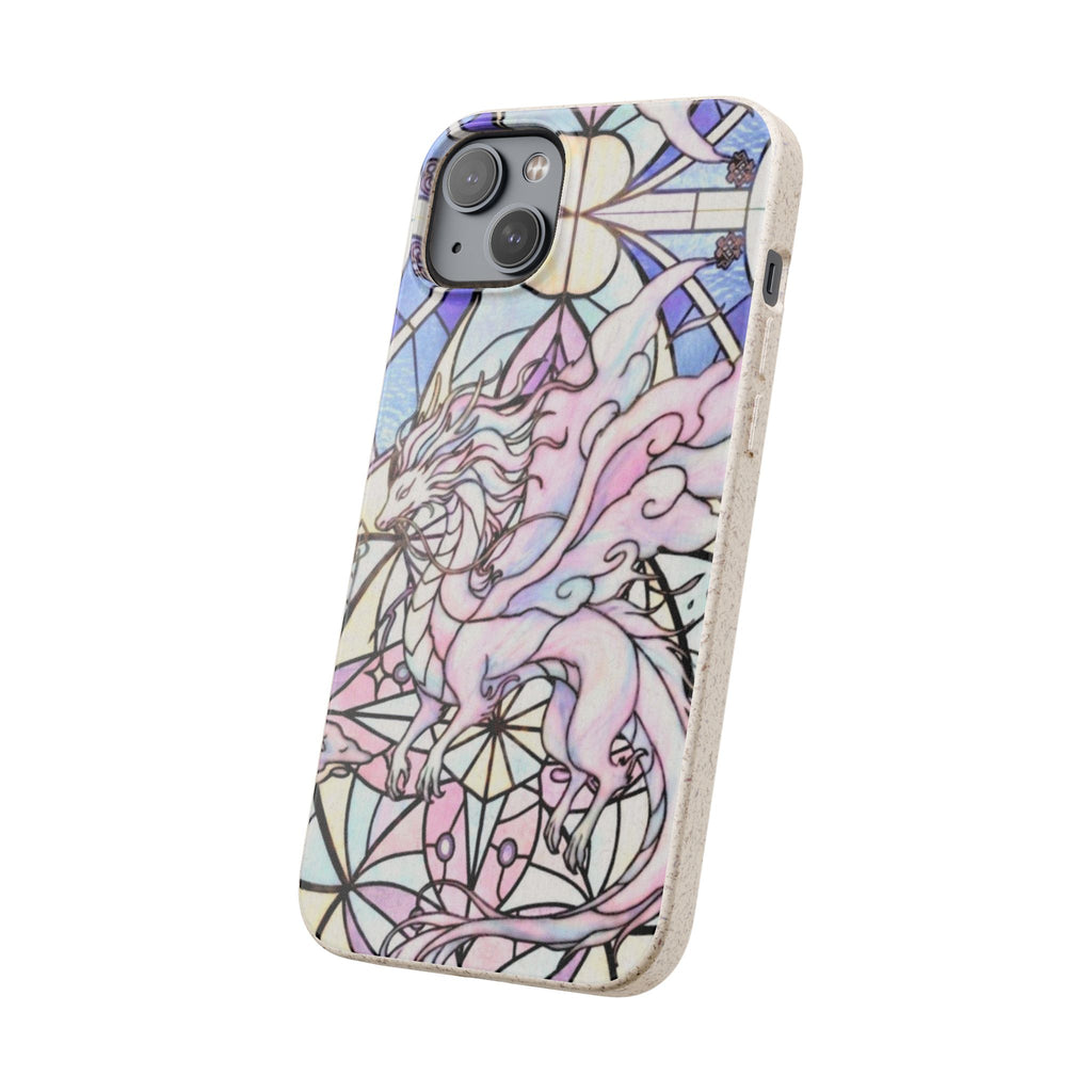 Special MOUMONS024 stained glass biodegradable Phone Case