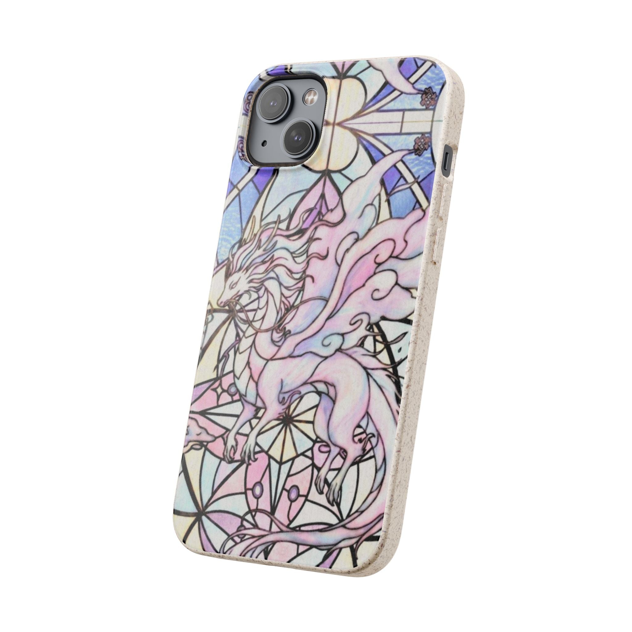 Special MOUMONS024 stained glass biodegradable Phone Case