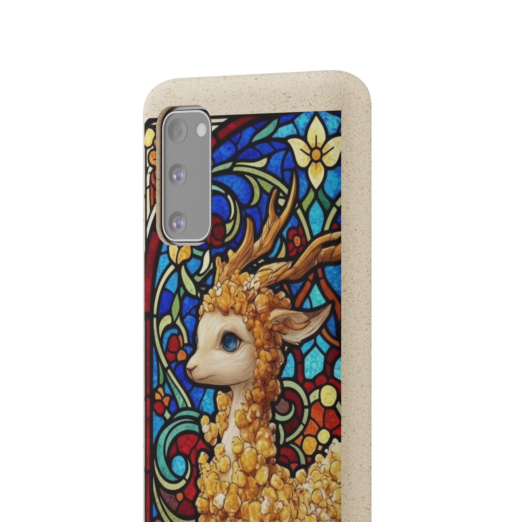 Special MOUMONS001 stained glass Biodegradable Phone Case