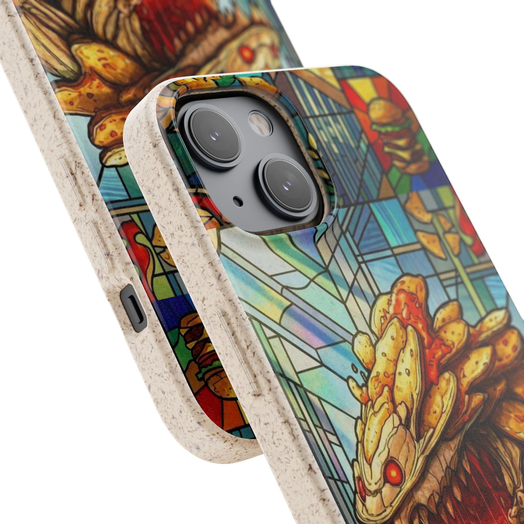 Special MOUMONS006 stained glass Biodegradable Phone Case