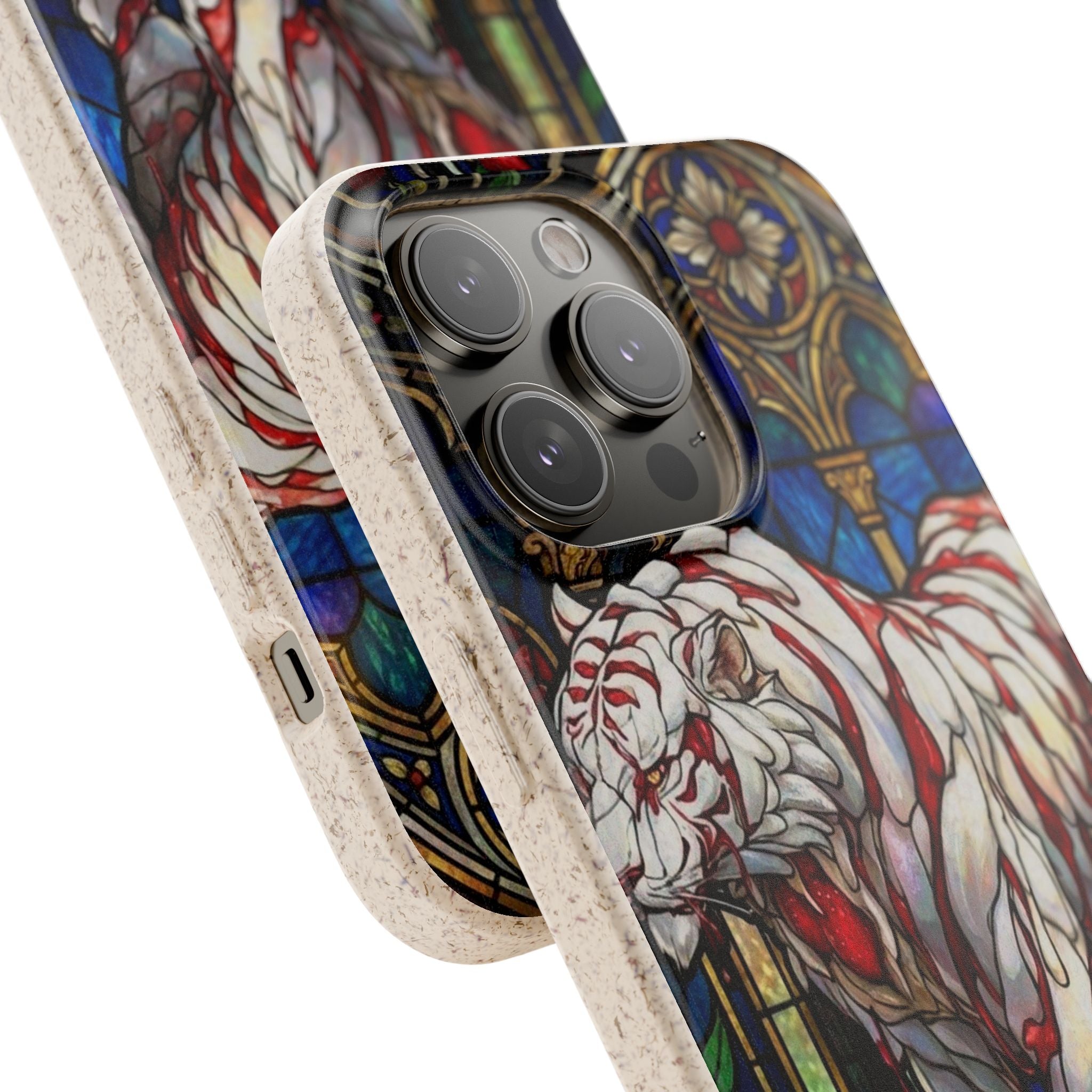 Special MOUMONS0011 stained glass Biodegradable Phone Case