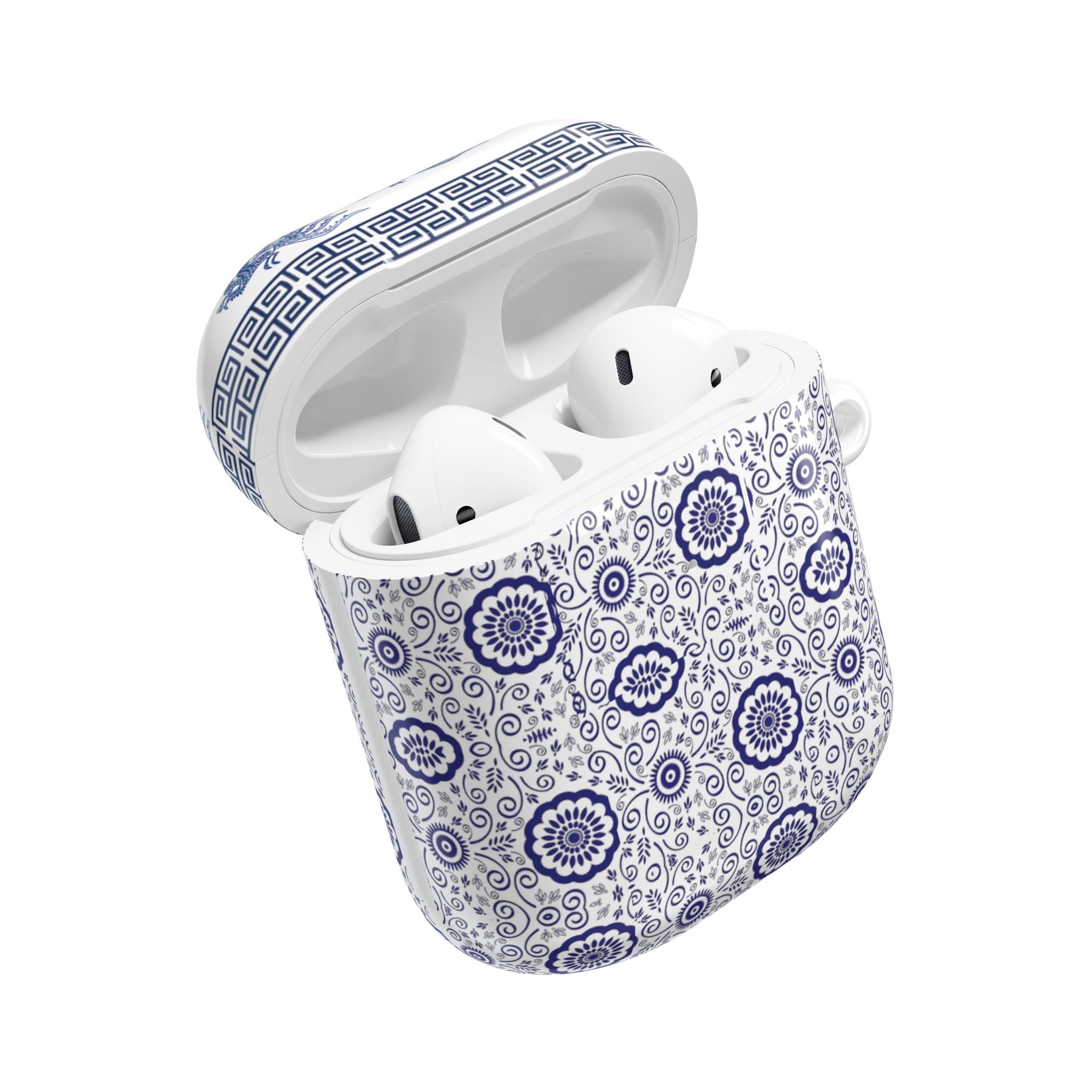 POD003 Blue and White Porcelain AirPod