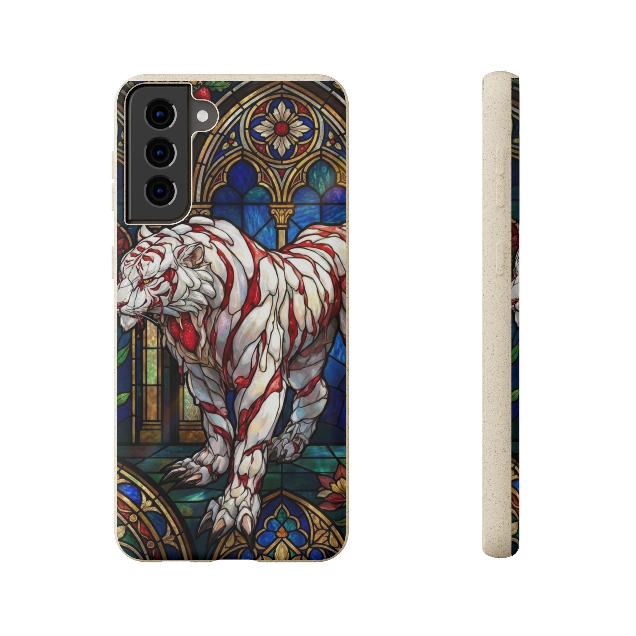 Special MOUMONS0011 stained glass Biodegradable Phone Case