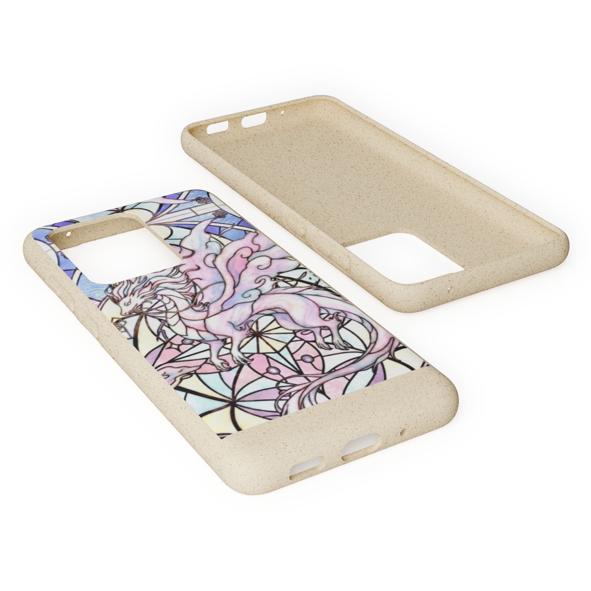 Special MOUMONS024 stained glass biodegradable Phone Case