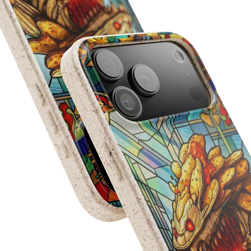 Special MOUMONS006 stained glass Biodegradable Phone Case