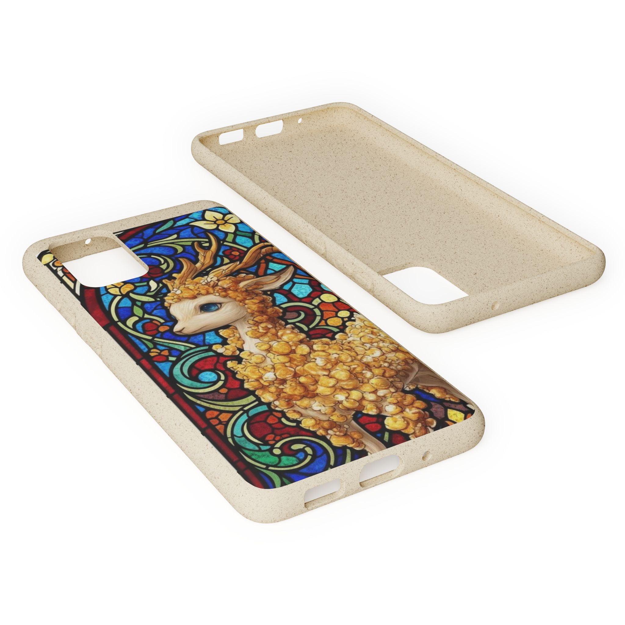 Special MOUMONS001 stained glass Biodegradable Phone Case