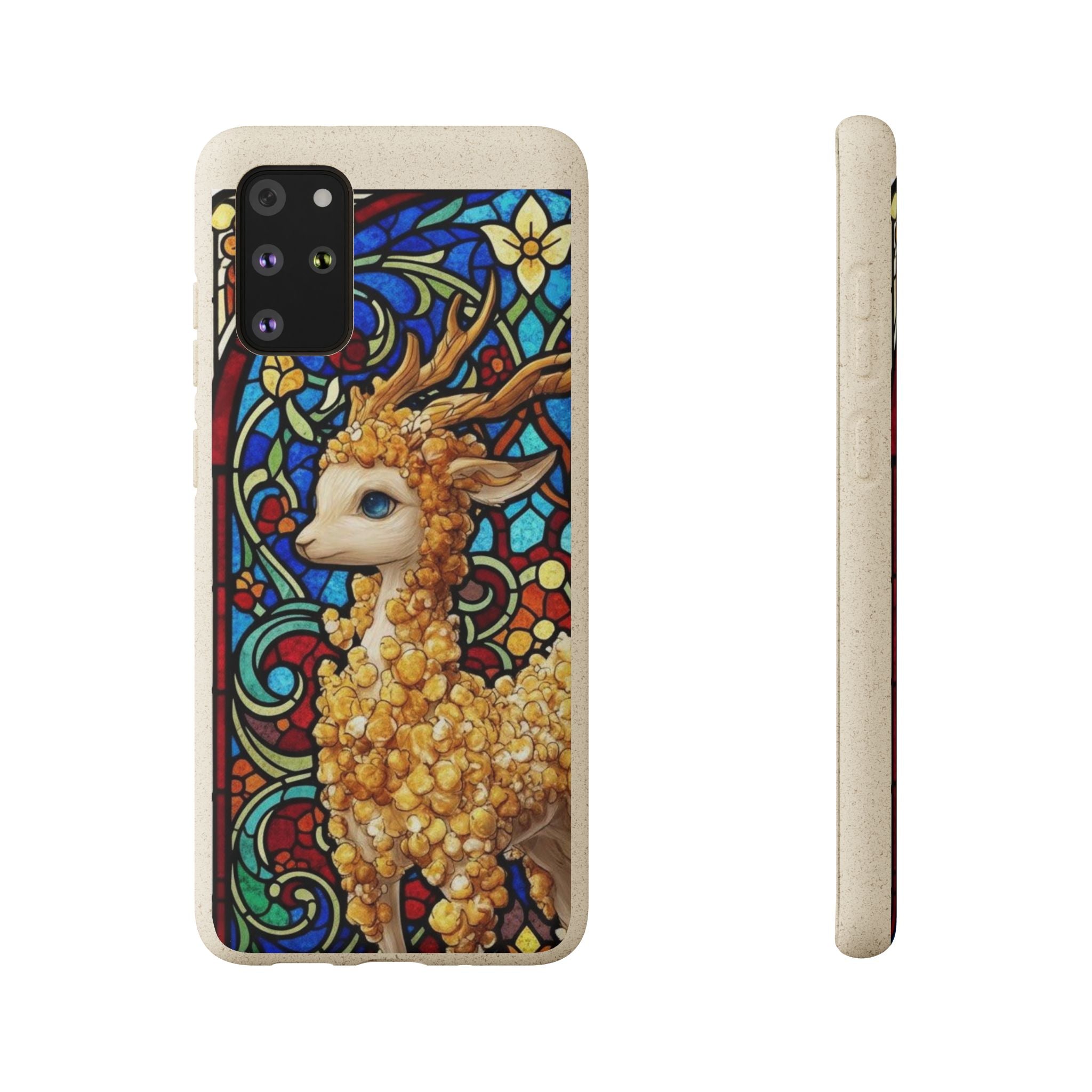 Special MOUMONS001 stained glass Biodegradable Phone Case