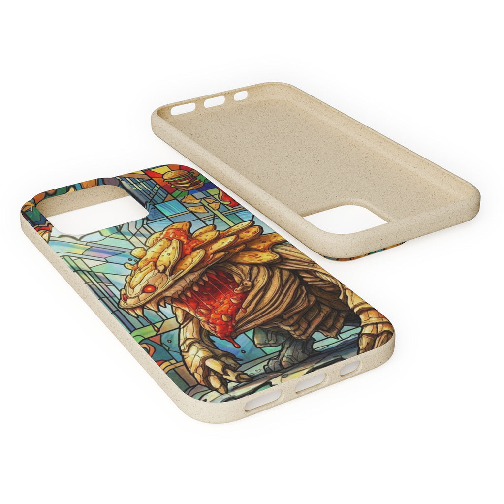 Special MOUMONS006 stained glass Biodegradable Phone Case