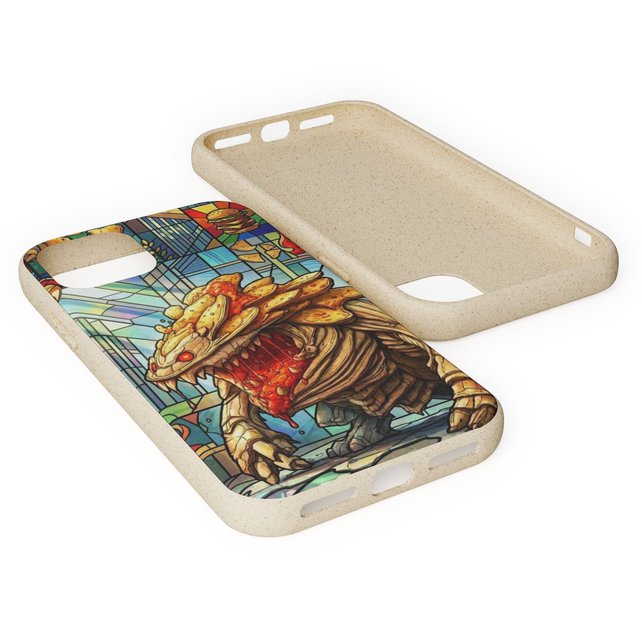Special MOUMONS006 stained glass Biodegradable Phone Case