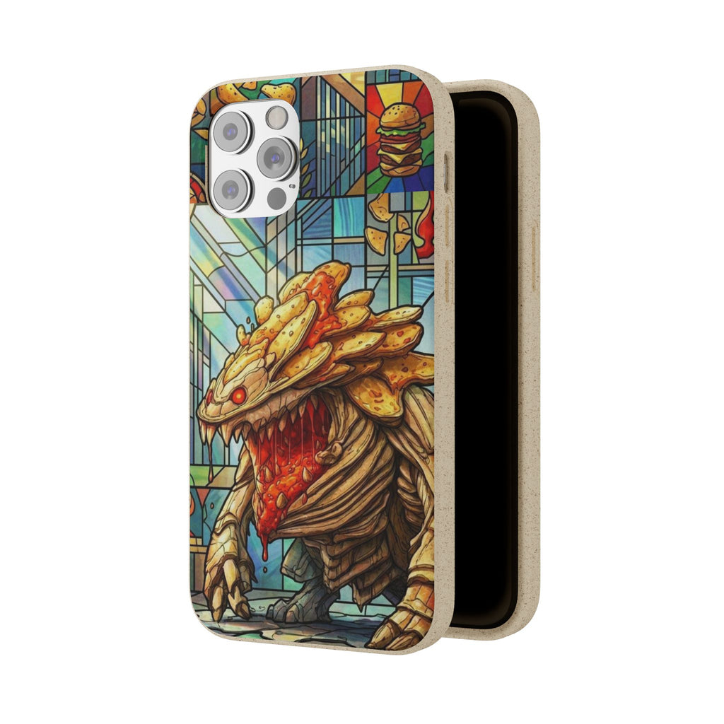Special MOUMONS006 stained glass Biodegradable Phone Case