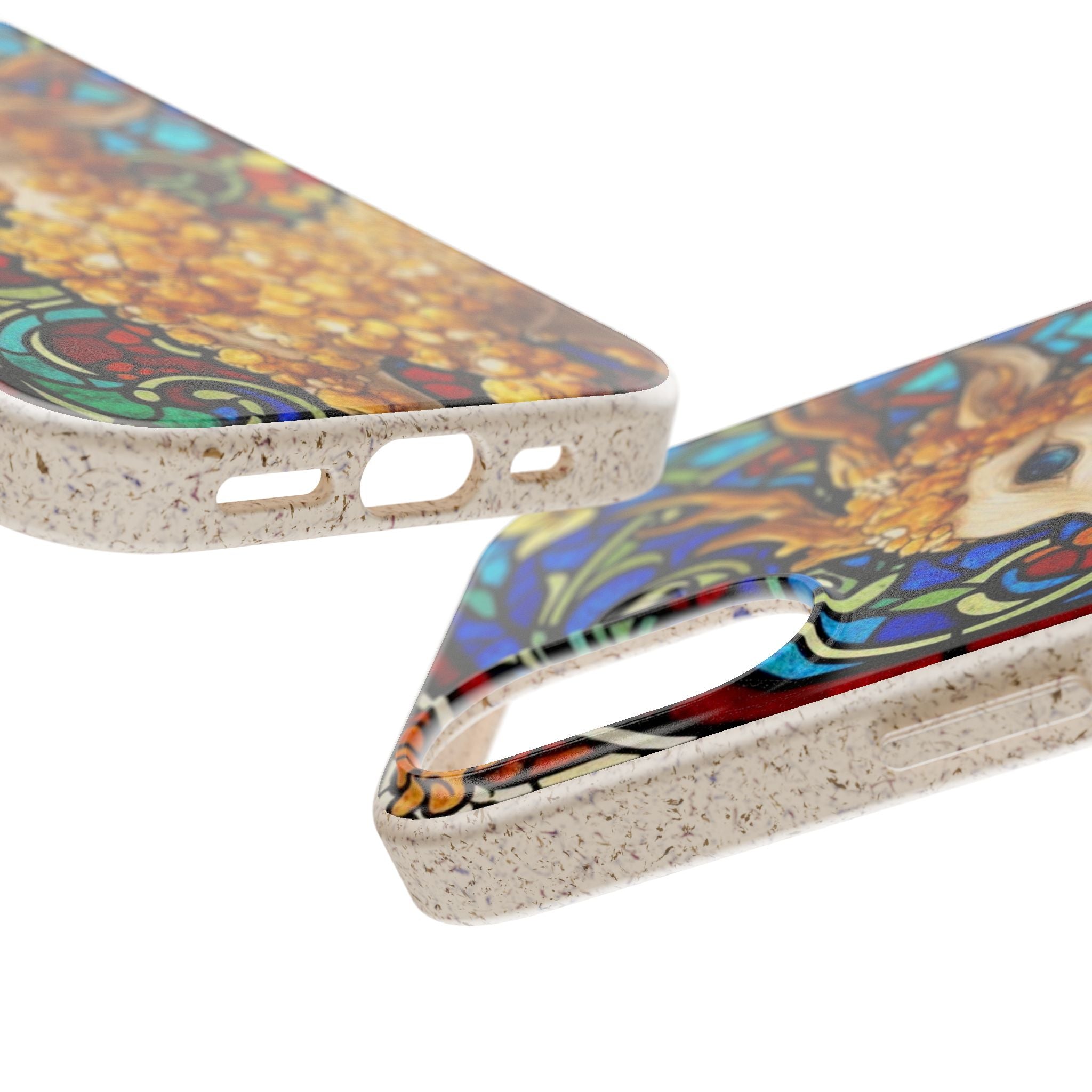 Special MOUMONS001 stained glass Biodegradable Phone Case