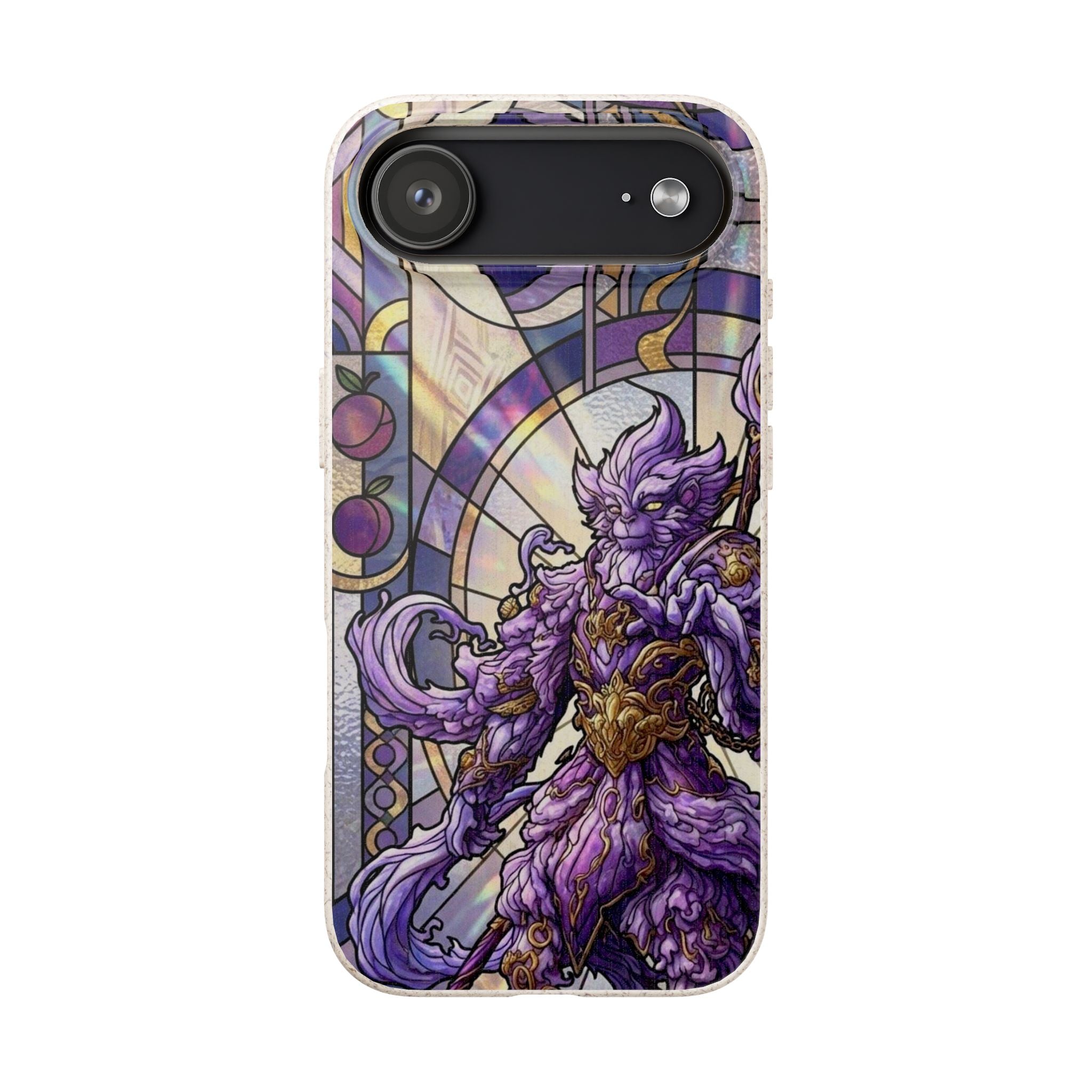 Special MOUMONS003 stained glass Biodegradable Phone Case