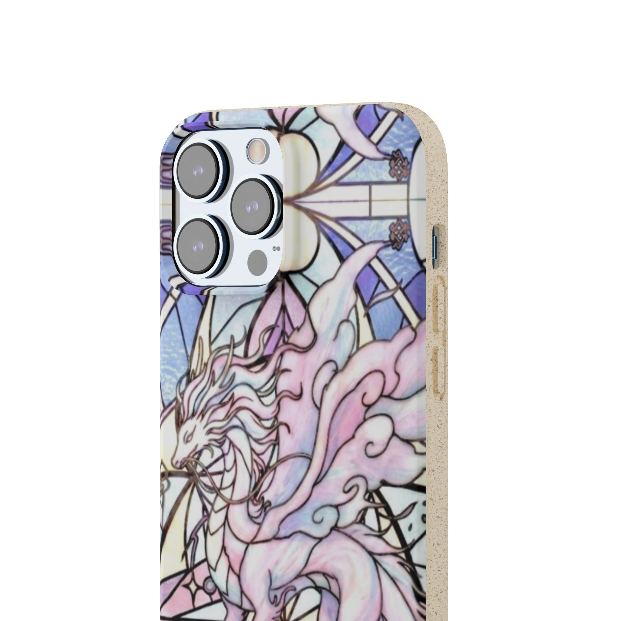 Special MOUMONS024 stained glass biodegradable Phone Case