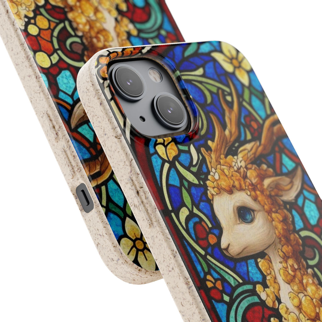 Special MOUMONS001 stained glass Biodegradable Phone Case