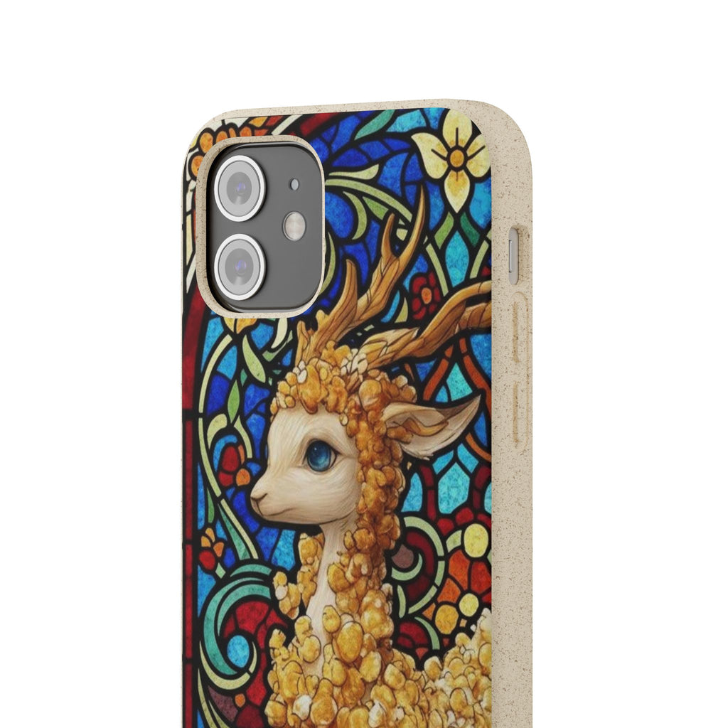 Special MOUMONS001 stained glass Biodegradable Phone Case